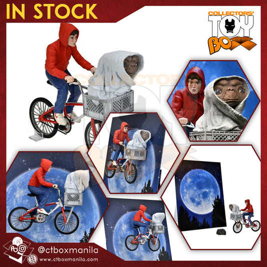 Neca E.T. 40th Anniversary - Elliot & E.T. on Bicycle