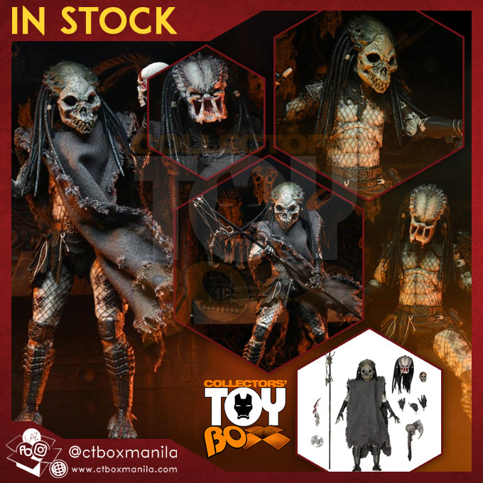 Neca Ultimate Predator Shaman Predator Collectors Toy Box