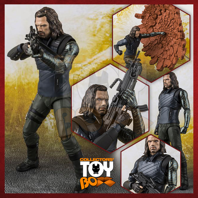 SH Figuarts Avengers Infinity War Winter Soldier Bucky with Tamashii Impact Effect