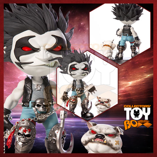 Iron Studios Mini Co DC Comics Lobo with Dawg