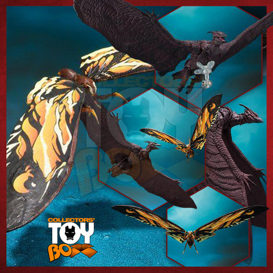 SH Monsterarts Godzilla 2019 King of Monsters Rodan and Mothra