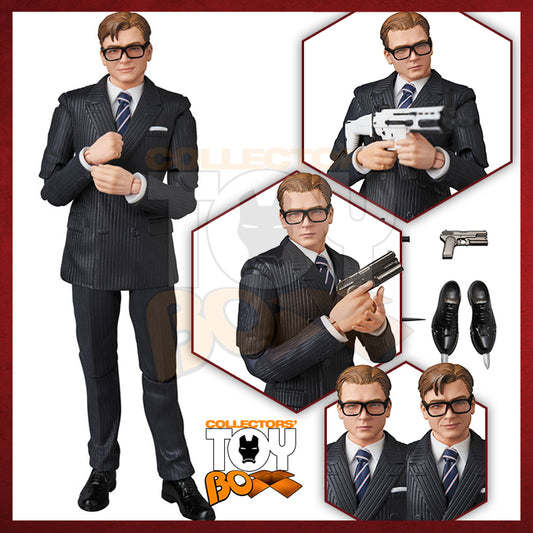Mafex Kingsman Gary Eggsy Unwin
