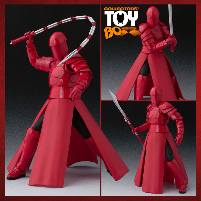 SH Figuarts Star Wars The Last Jedi Elite Praetorian Guard with Whip Staff