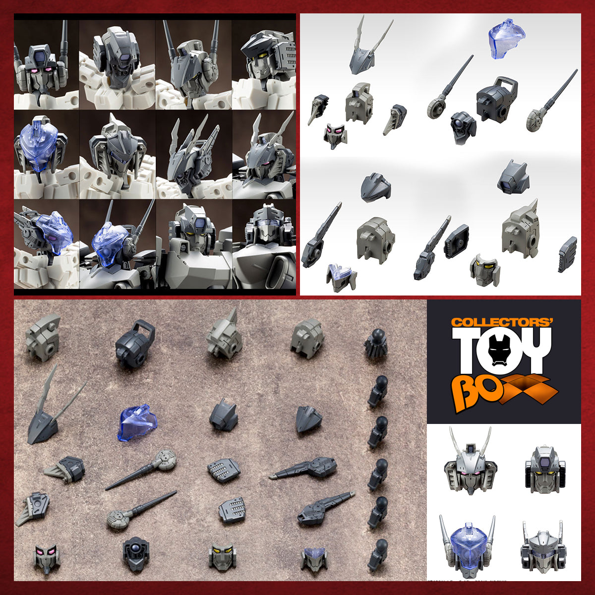 Kotobukiya MSG Mecha Supply 12 Customize Head Type A [Model Kit]