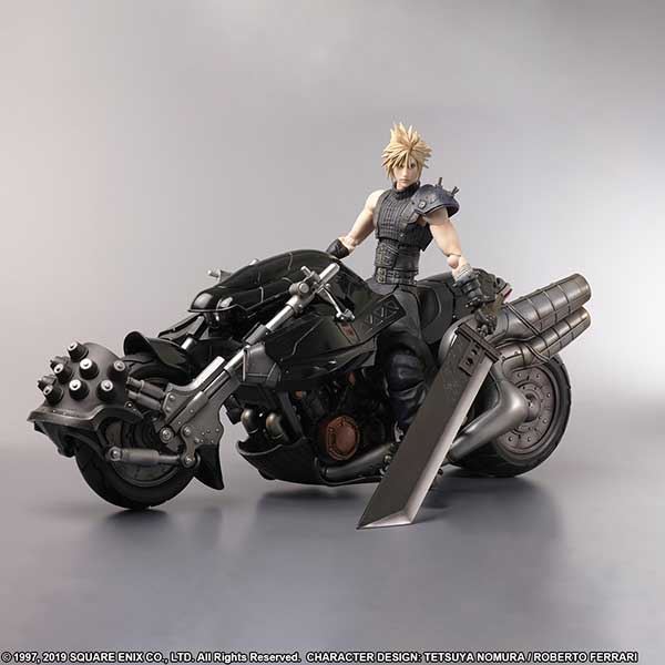 Square Enix Play Arts Kai Final Fantasy VII Remake Cloud Strife with Daytona