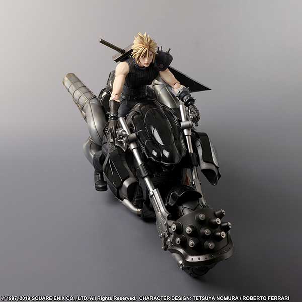 Square Enix Play Arts Kai Final Fantasy VII Remake Cloud Strife with Daytona