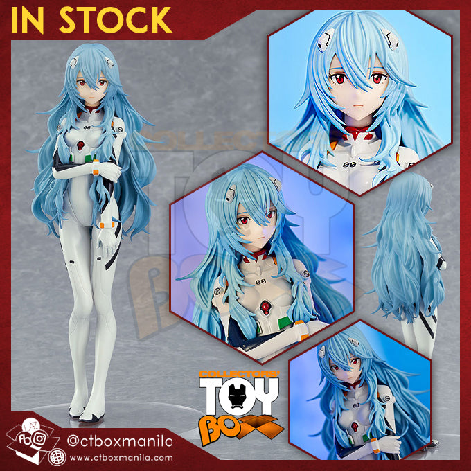 Pop Up Parade Rebuild of Evangelion Rei Ayanami Long Hair Ver.