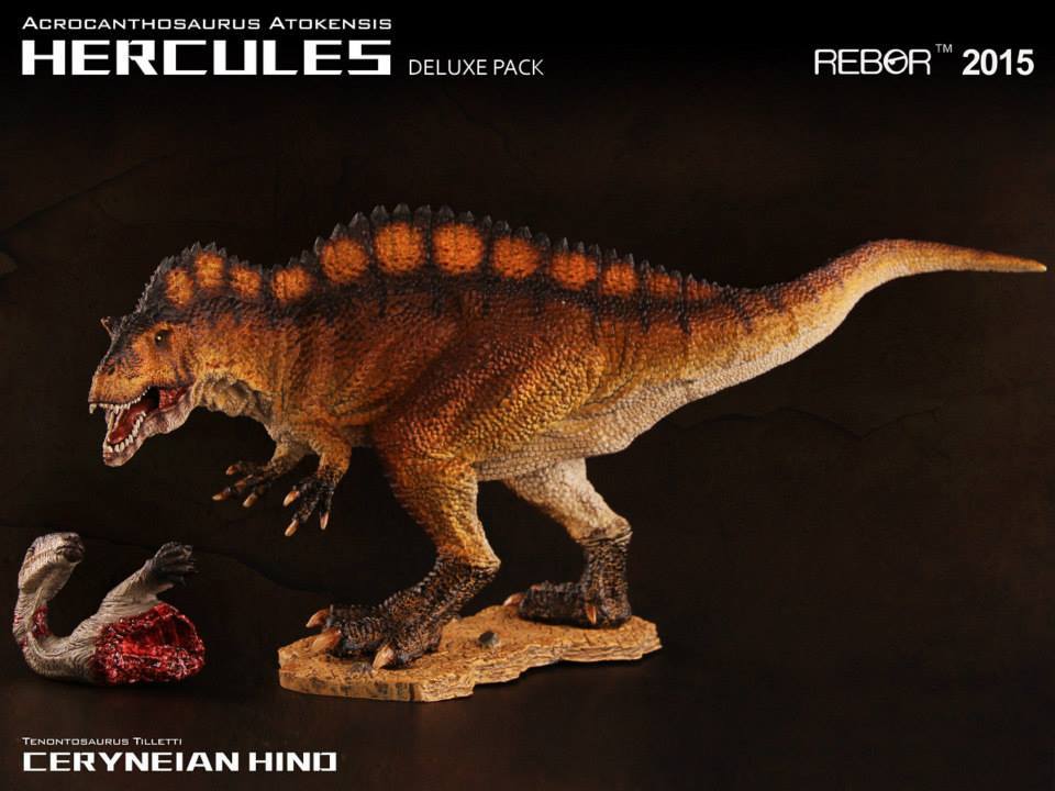 Rebor 1/35 Acrocanthosaurus Atokensis Hercules Deluxe Pack