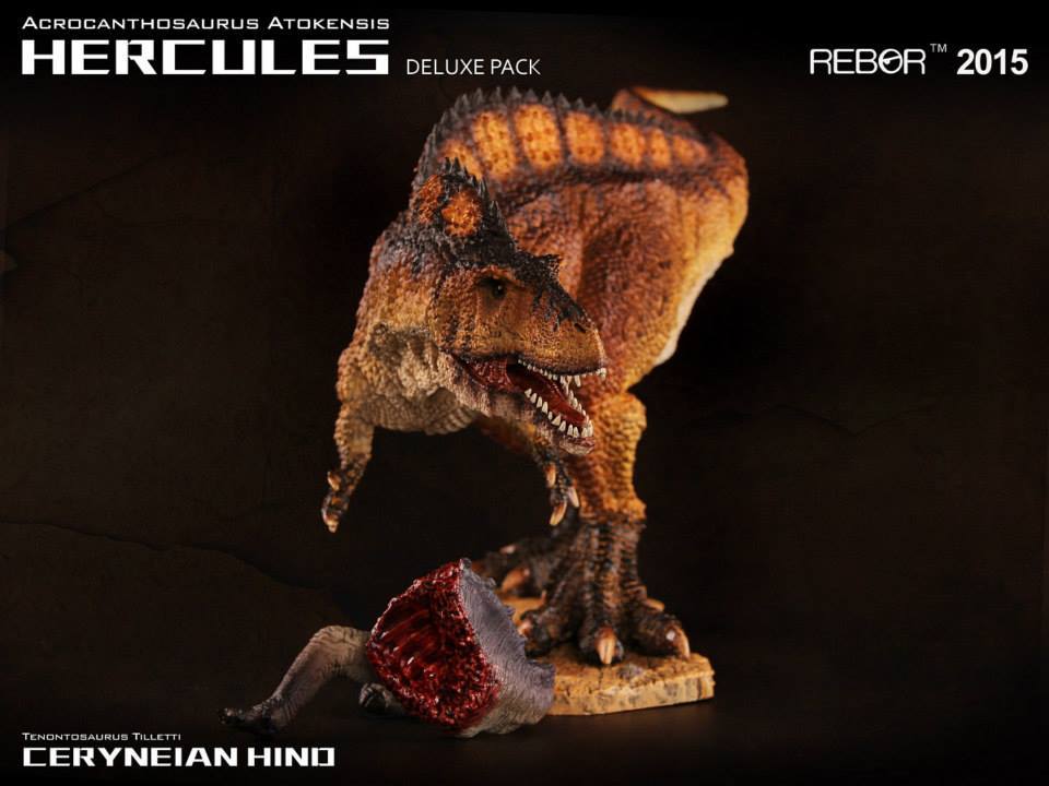 Rebor 1/35 Acrocanthosaurus Atokensis Hercules Deluxe Pack