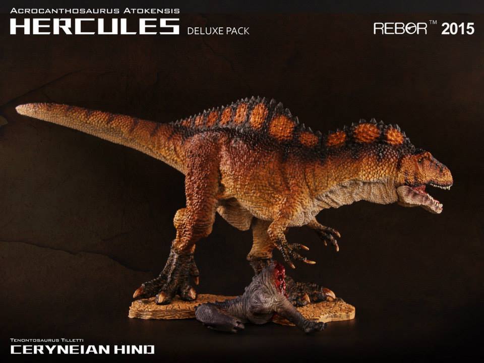 Rebor 1/35 Acrocanthosaurus Atokensis Hercules Deluxe Pack