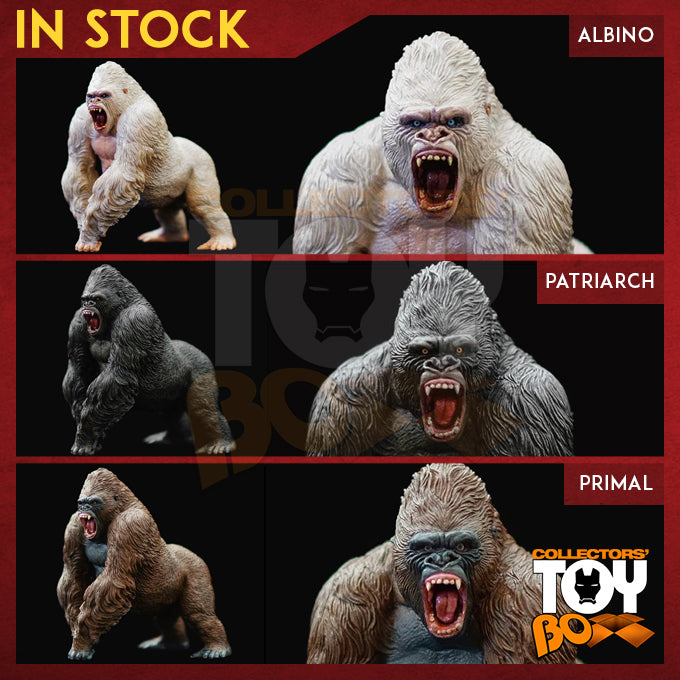 Rebor 1/11 Alpha Male Mountain Gorilla Patriarch/Albino/Primal