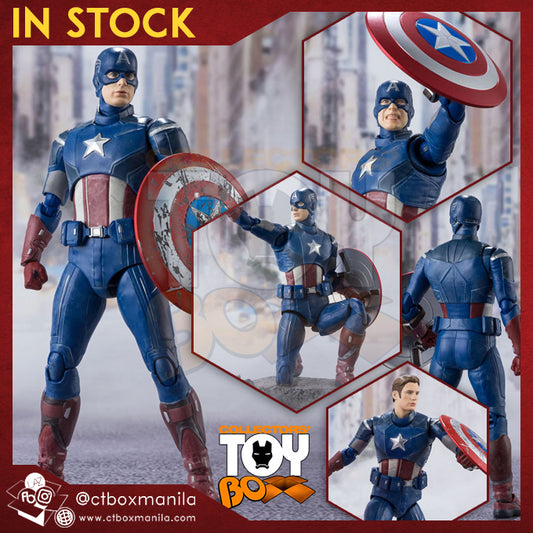 SH Figuarts Marvel Avengers Assemble Captain America