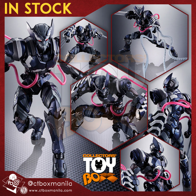 Bandai Tamashii Nations - S.H.Figuarts Wolverine Con Simbionte Venom (Tech-On Avengers) - Figura In PVC Con Die-Cast