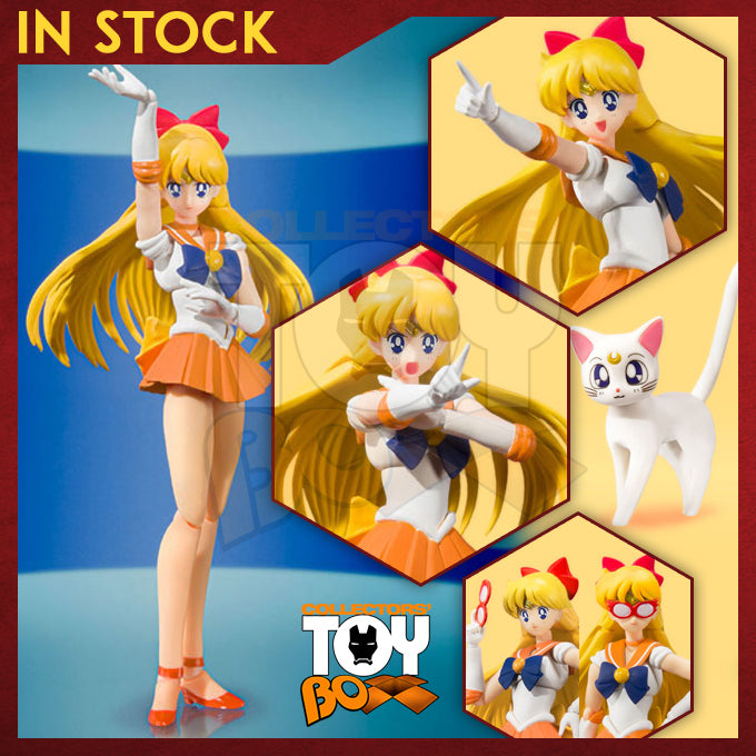 SH Figuarts Pretty Guardian Sailor Moon Sailor Venus Animation Color Edition