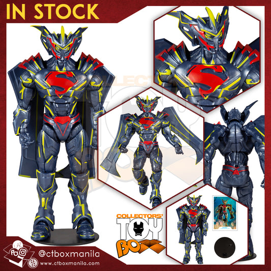 McFarlane Toys DC Superman Energized Unchained Armor Gold Label