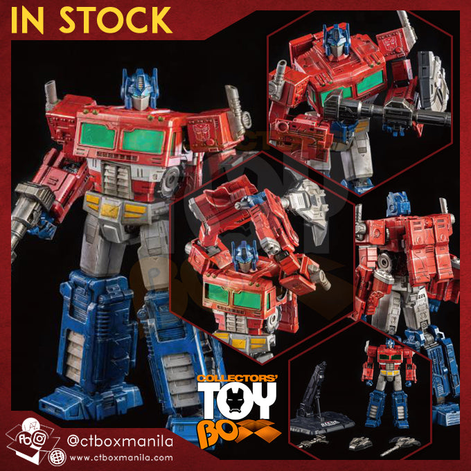 Threezero DLX Transformers Siege War for Cybertron Optimus Prime