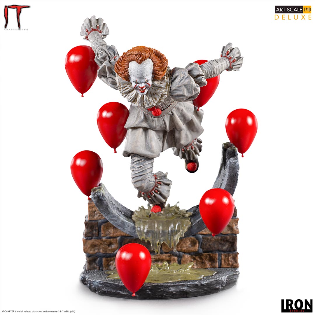 Iron Studios Art Scale 1/10 IT Chapter 2 Pennywise Deluxe
