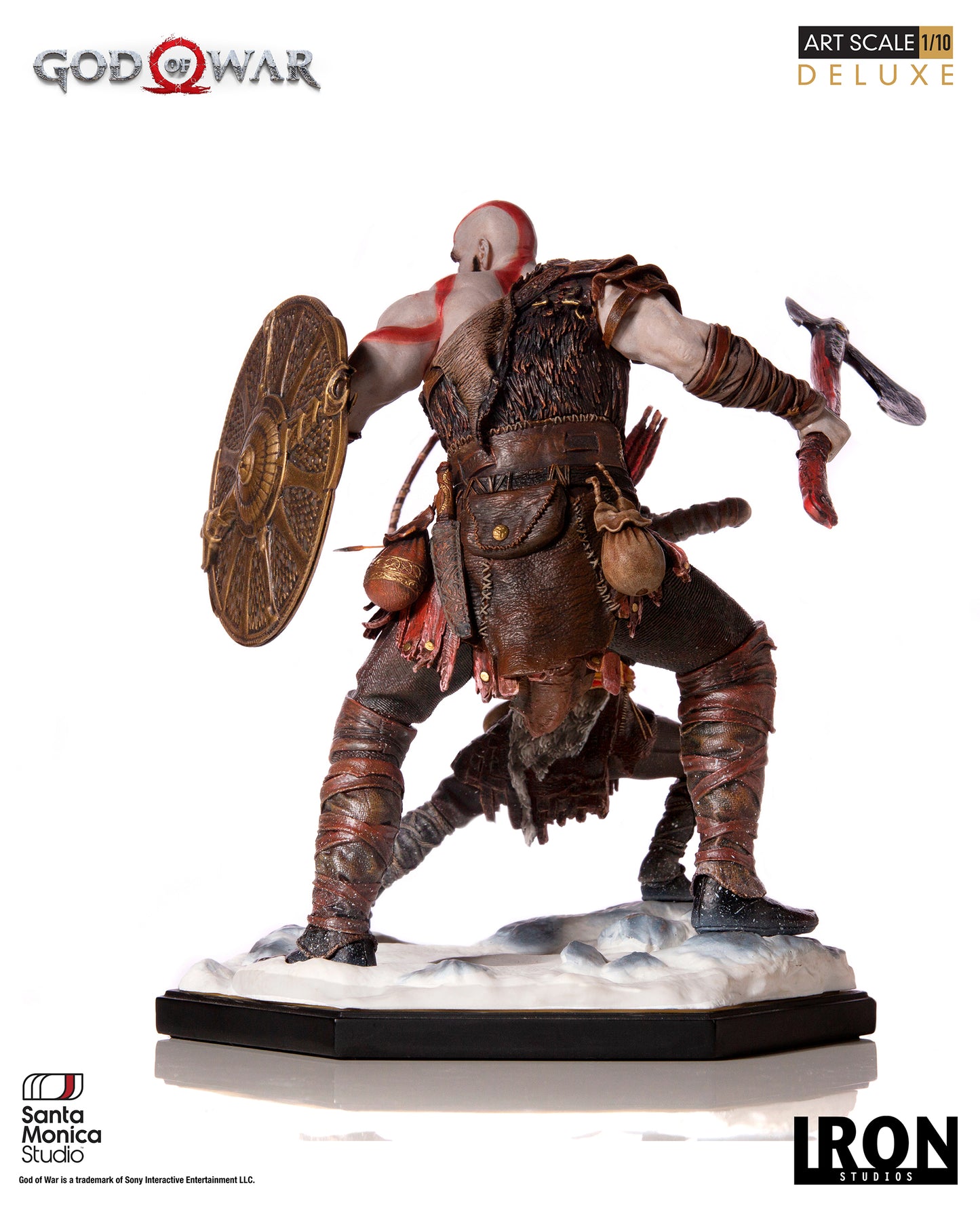 Iron Studios Art Scale 1/10 God of War Kratos and Altreus Deluxe Art