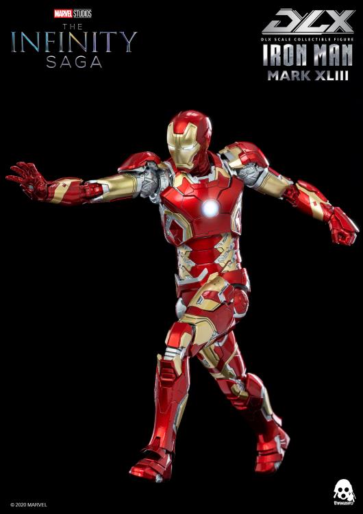 Threezero DLX Marvel Avengers Age of Ultron Iron Man Mark 43