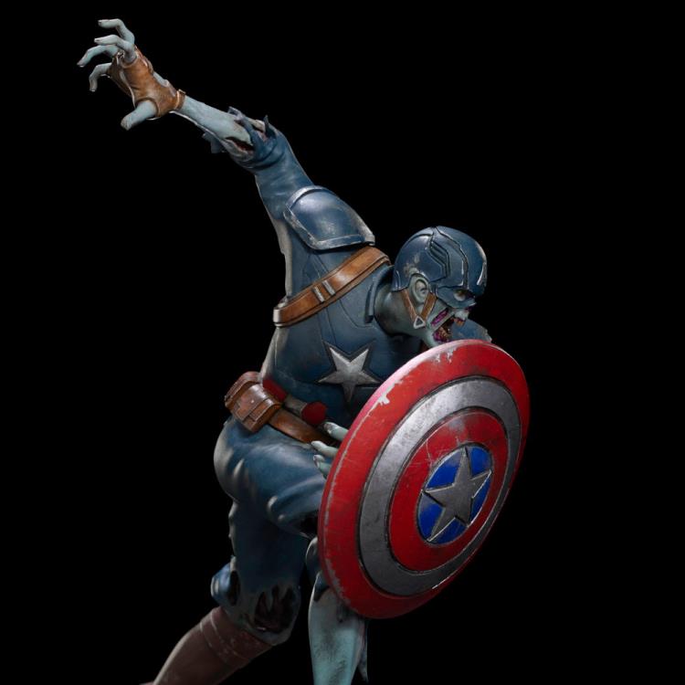 Iron Studios Art Scale 1/10 Marvel What If Zombie Captain America