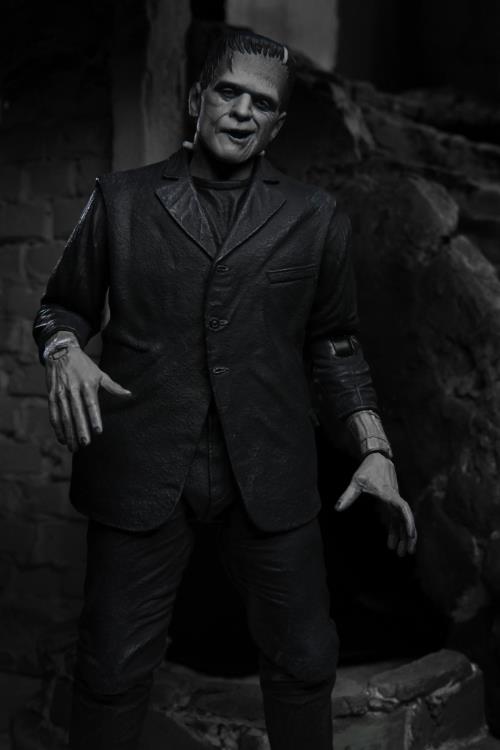 Neca Ultimate Universal Monsters Frankenstein's Monster (Black and White)