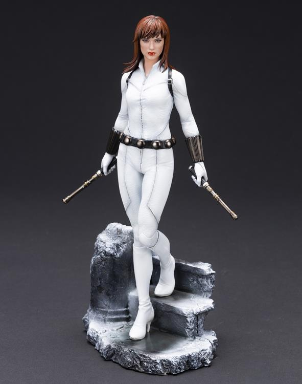 Kotobukiya Artfx Premier Marvel Black Widow White Costume Limited Edition