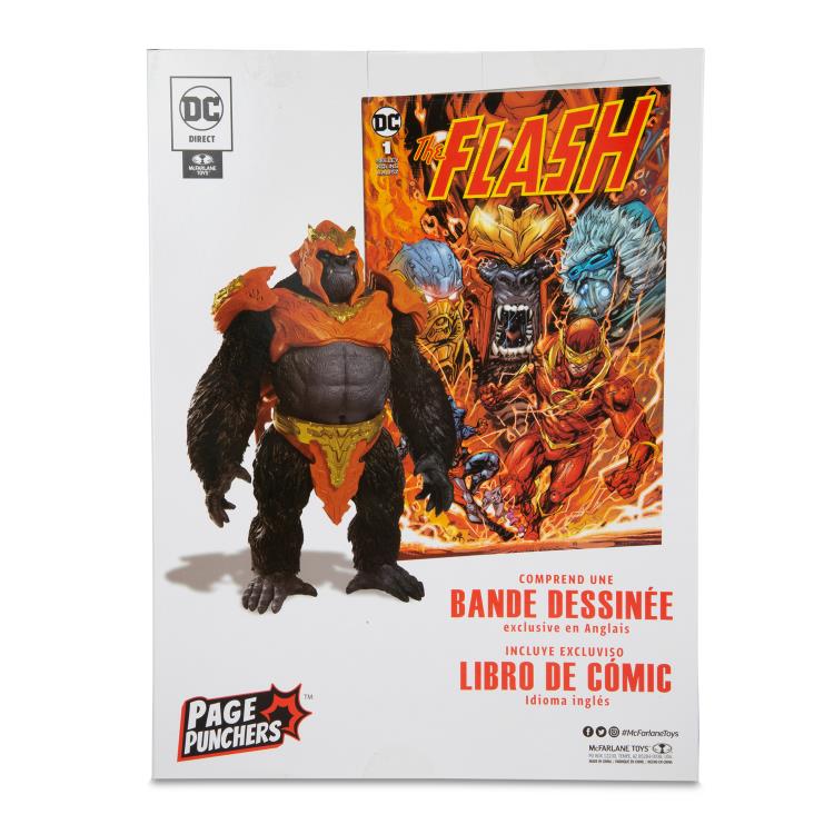 McFarlane Toys DC Direct Page Punchers The Flash - Gorilla Grodd with Comic
