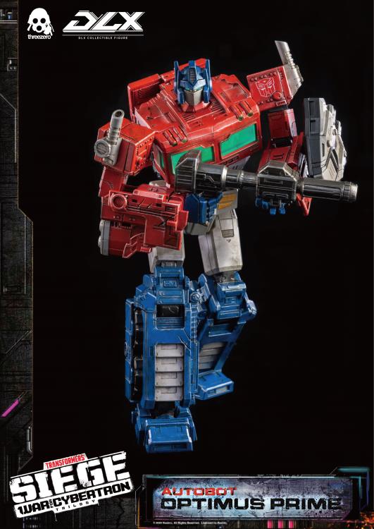 Threezero DLX Transformers Siege War for Cybertron Optimus Prime