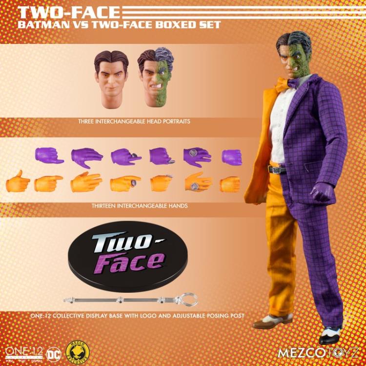 Mezco One:12 Collective DC Golden Age Batman vs Two-Face Boxed Set