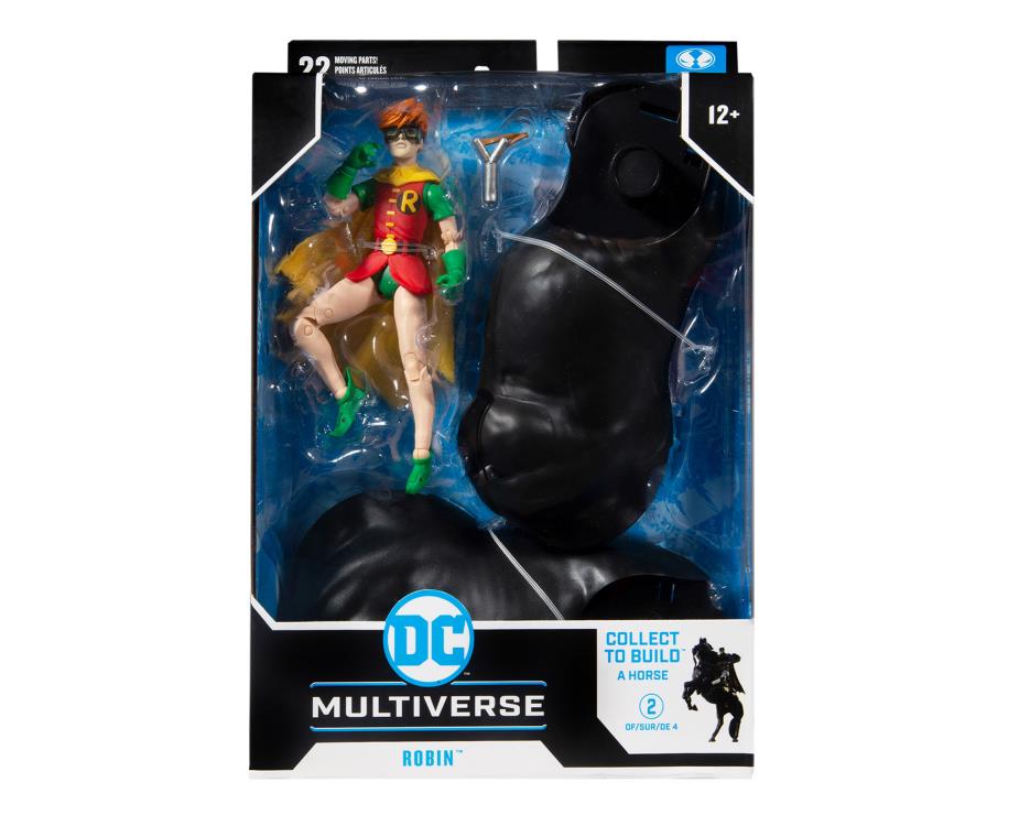 [BUNDLE] McFarlane Toys DC Batman: The Dark Knight Returns Wave 1 (Collect to Build: Batman's Horse) [with Platinum Robin]