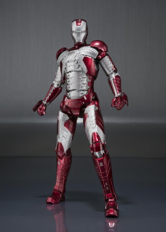 SH Figuarts Marvel Iron Man Mark 5 With Hall of Armor