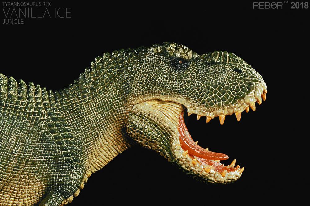 Rebor 1/35 Tyrannosaurus Rex Vanilla Ice (Mountain/Jungle)