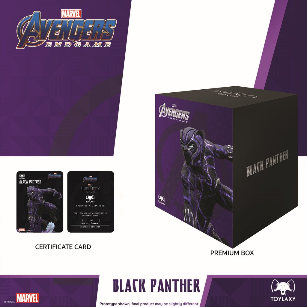 Toylaxy Marvel Avengers Endgame Black Panther