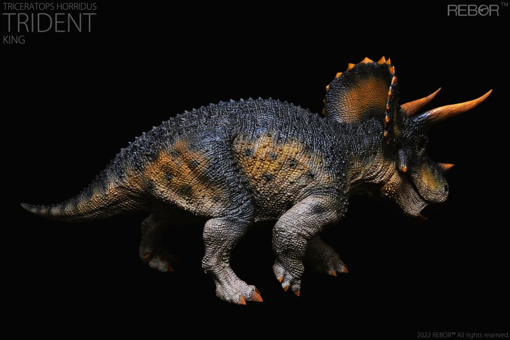 REBOR 1/35 Alpha Male Triceratops horridus Trident (King Ver.)