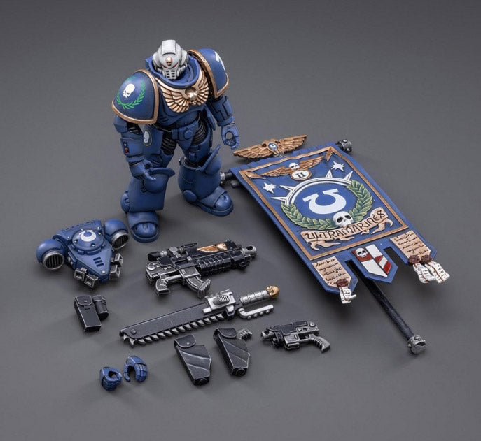 Joytoy 1/18 Warhammer 40K Ultramarines Heroes of the Chapter Primaris Ancient Posca