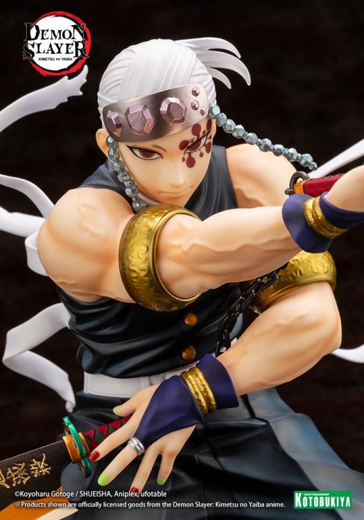 Kotobukiya Artfx-J Demon Slayer Tengen Uzui with Bonus Part