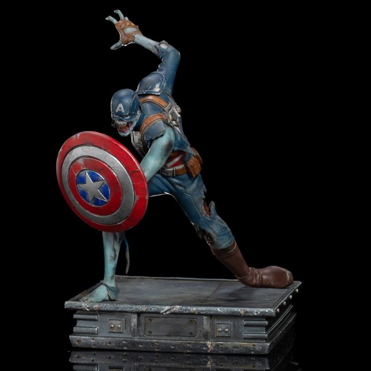 Iron Studios Art Scale 1/10 Marvel What If Zombie Captain America
