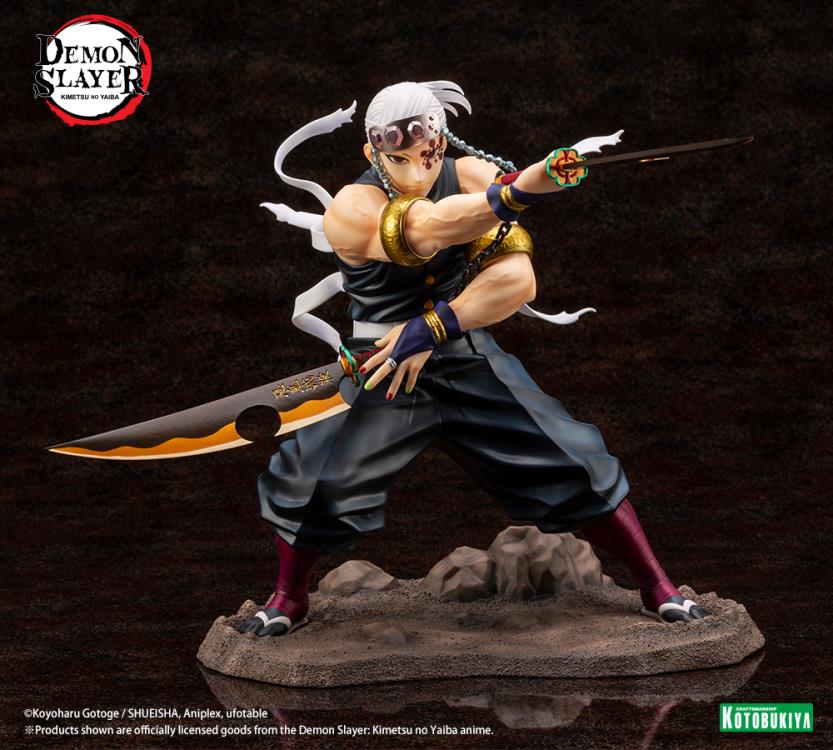 Kotobukiya Artfx-J Demon Slayer Tengen Uzui with Bonus Part