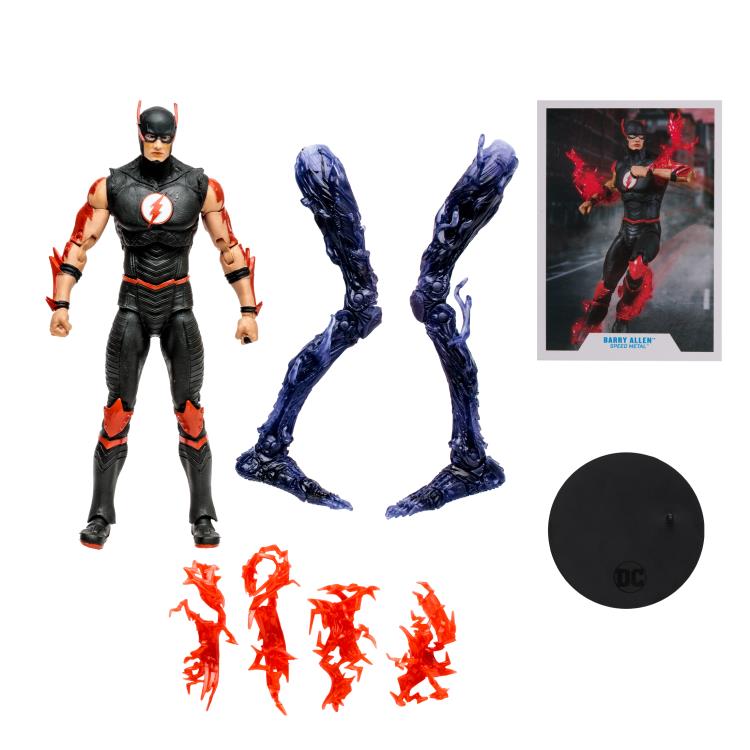 McFarlane Toys DC Dark Nights Death Metal Speed Metal - Barry Allen (Collect to Build: The Darkest Knight)