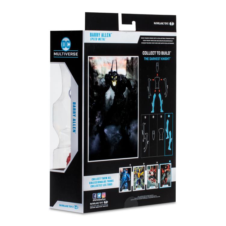 McFarlane Toys DC Dark Nights Death Metal Speed Metal - Barry Allen (Collect to Build: The Darkest Knight)