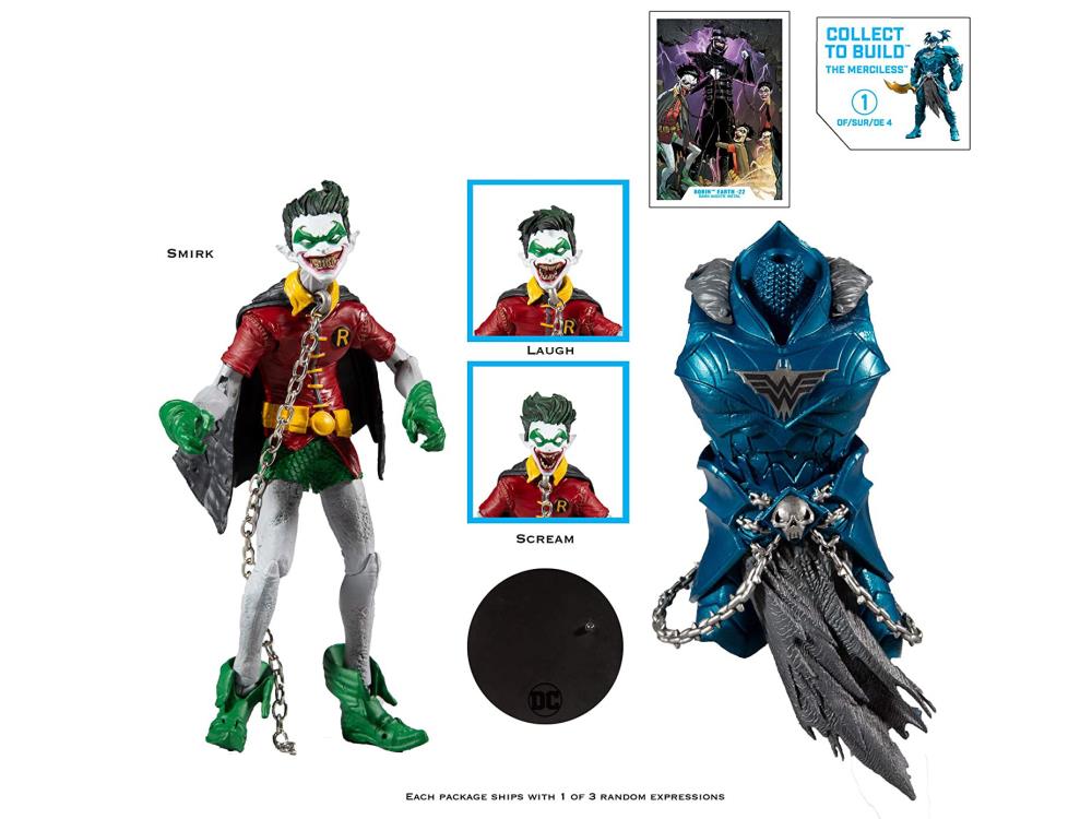 McFarlane Toys DC Dark Knights Robin Crow [Merciless BAF included]
