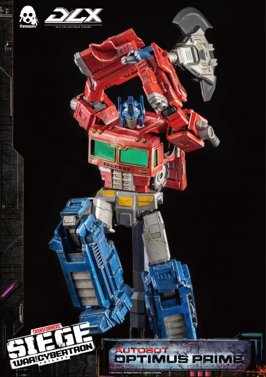 Threezero DLX Transformers Siege War for Cybertron Optimus Prime
