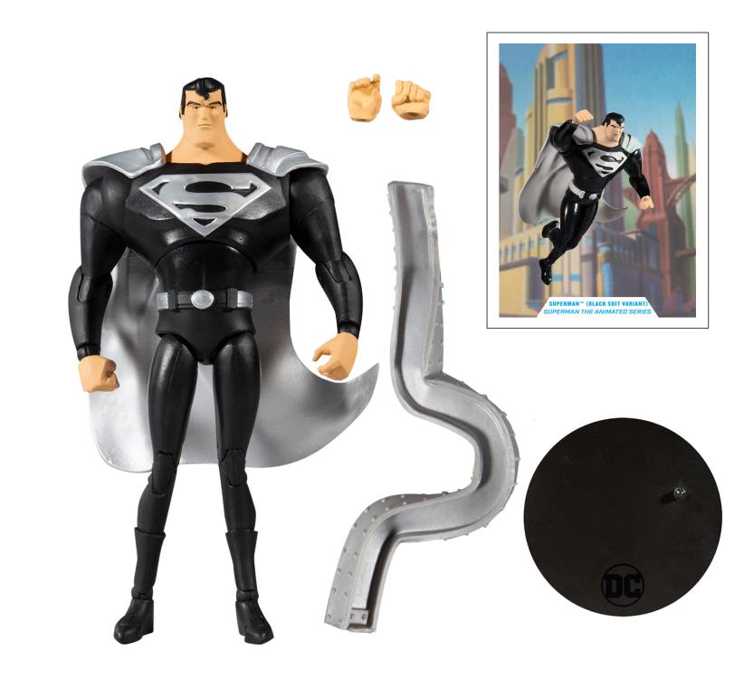 McFarlane Toys DC Animated Superman Black Suit