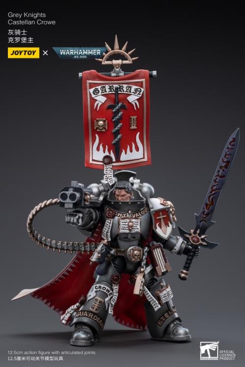 Joytoy 1/18 Warhammer 40K Grey Knights - Castellan Crowe (2025)