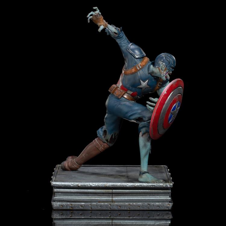 Iron Studios Art Scale 1/10 Marvel What If Zombie Captain America