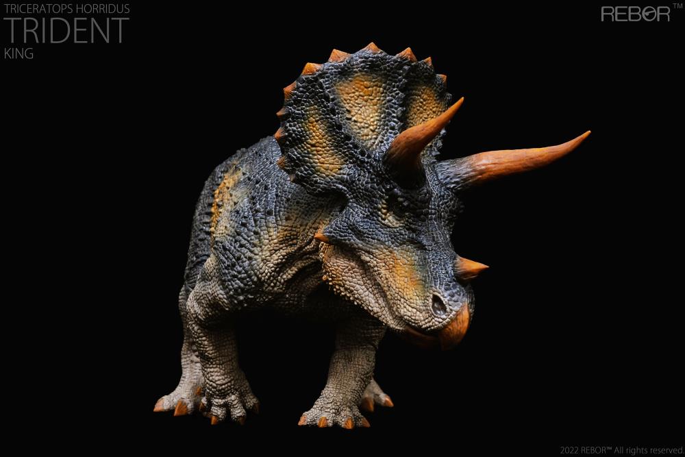 REBOR 1/35 Alpha Male Triceratops horridus Trident (King Ver.)