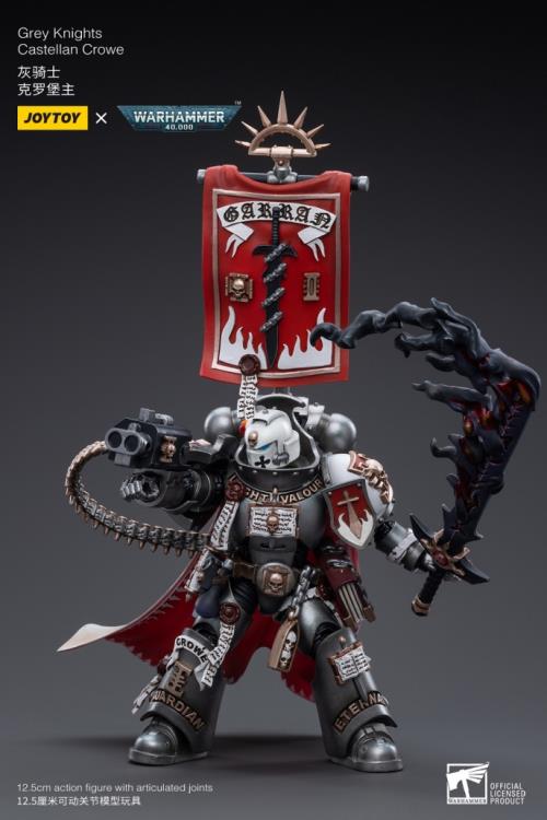 Joytoy 1/18 Warhammer 40K Grey Knights - Castellan Crowe (2025)