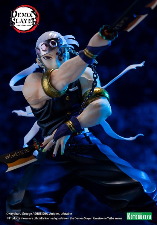 Kotobukiya Artfx-J Demon Slayer Tengen Uzui with Bonus Part