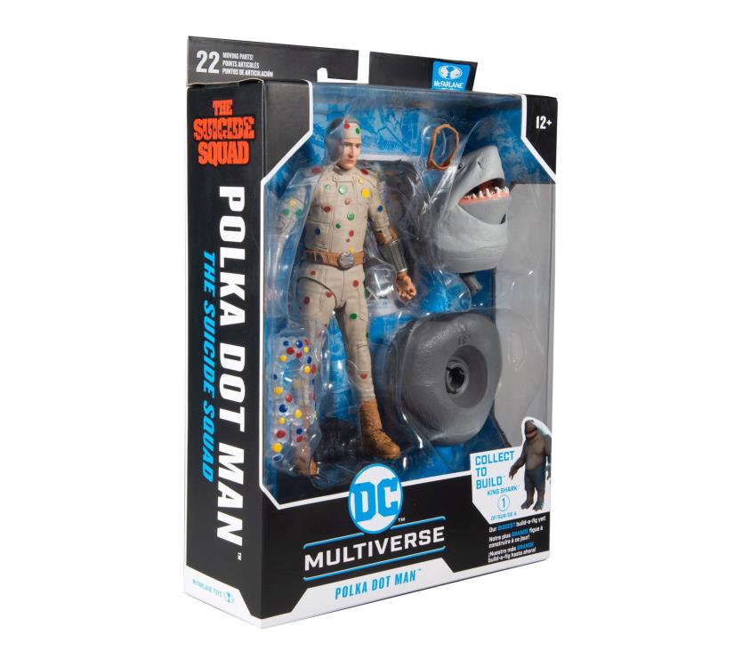 McFarlane Toys DC Suicide Squad Polka-Dot Man [King Shark BAF included]