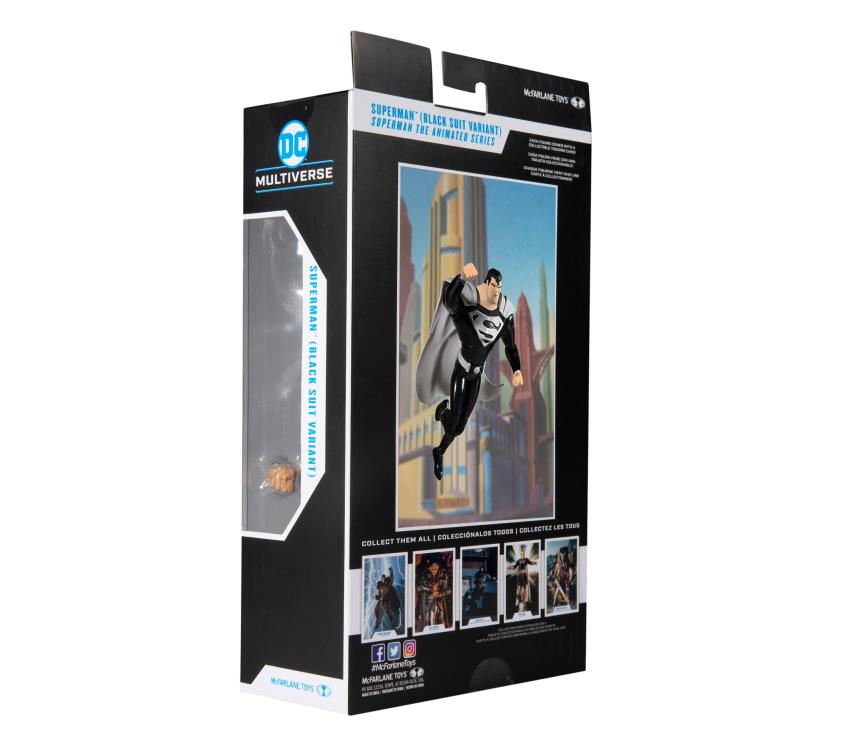 McFarlane Toys DC Animated Superman Black Suit